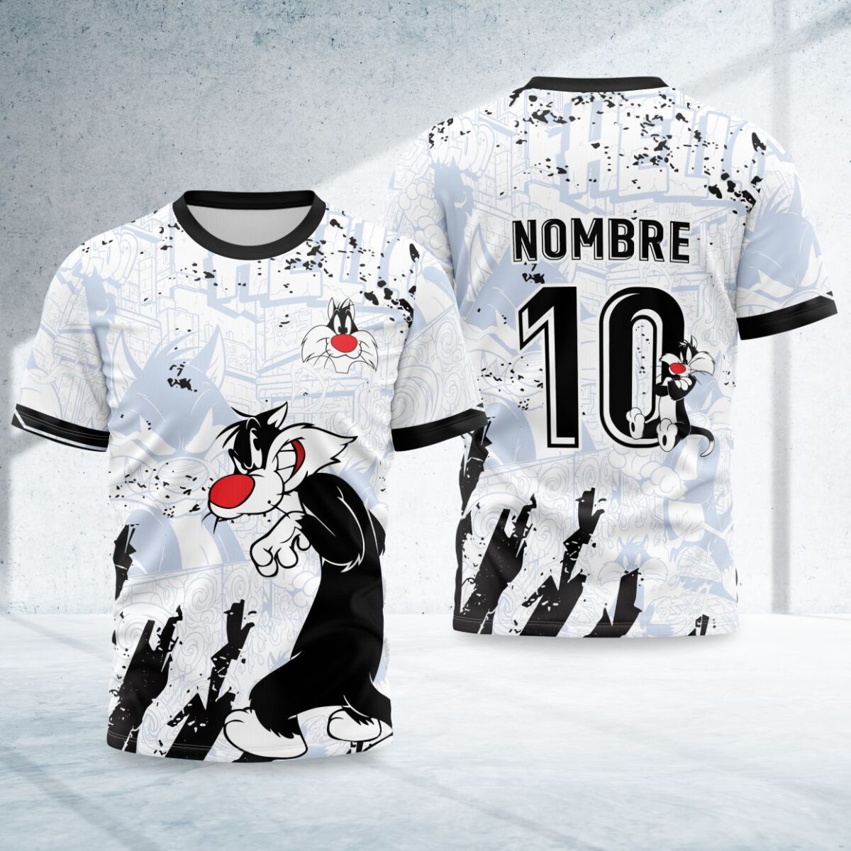 arte para camisa interclasse frajola modelo 26A074