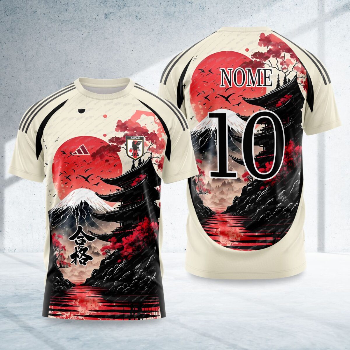 arte para camisa interclasse japao modelo 26A0604