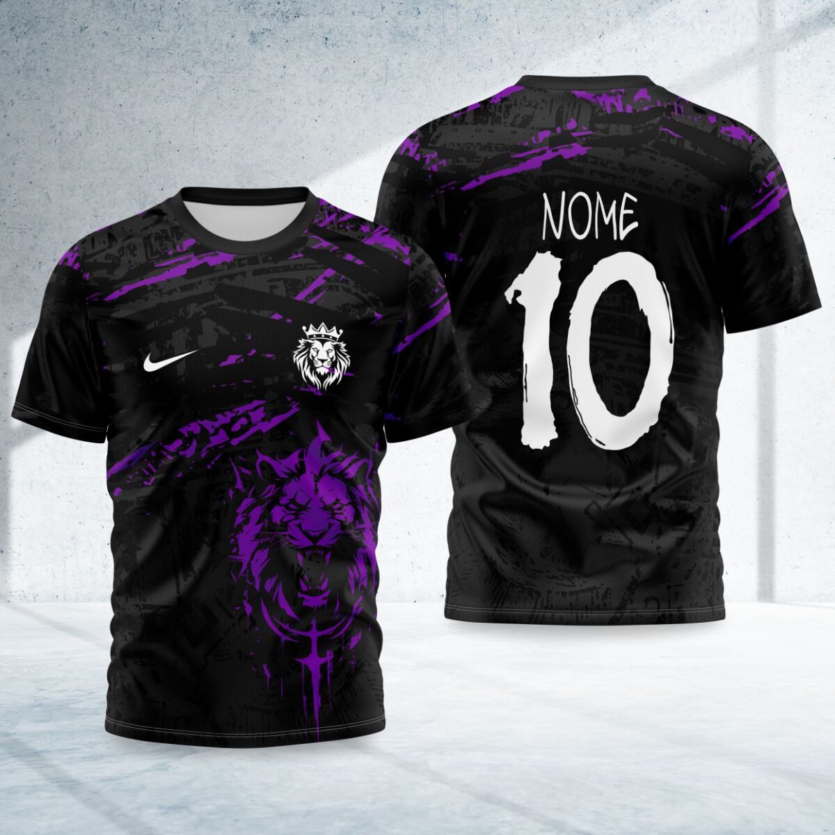 arte para camisa interclasse leao modelo 26A076