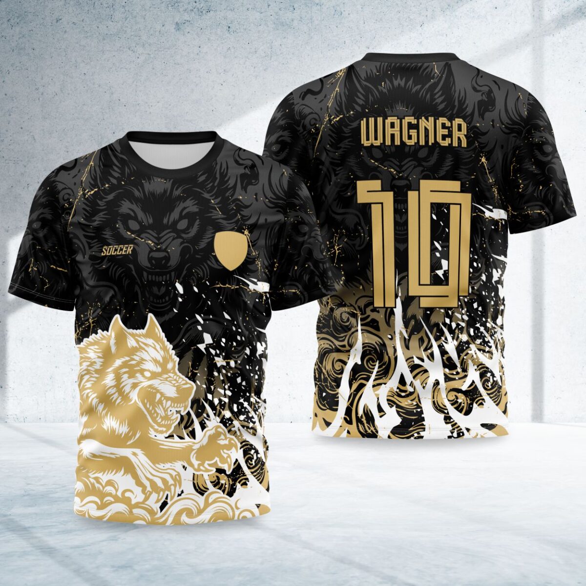 arte para camisa interclasse lobo modelo 26B085