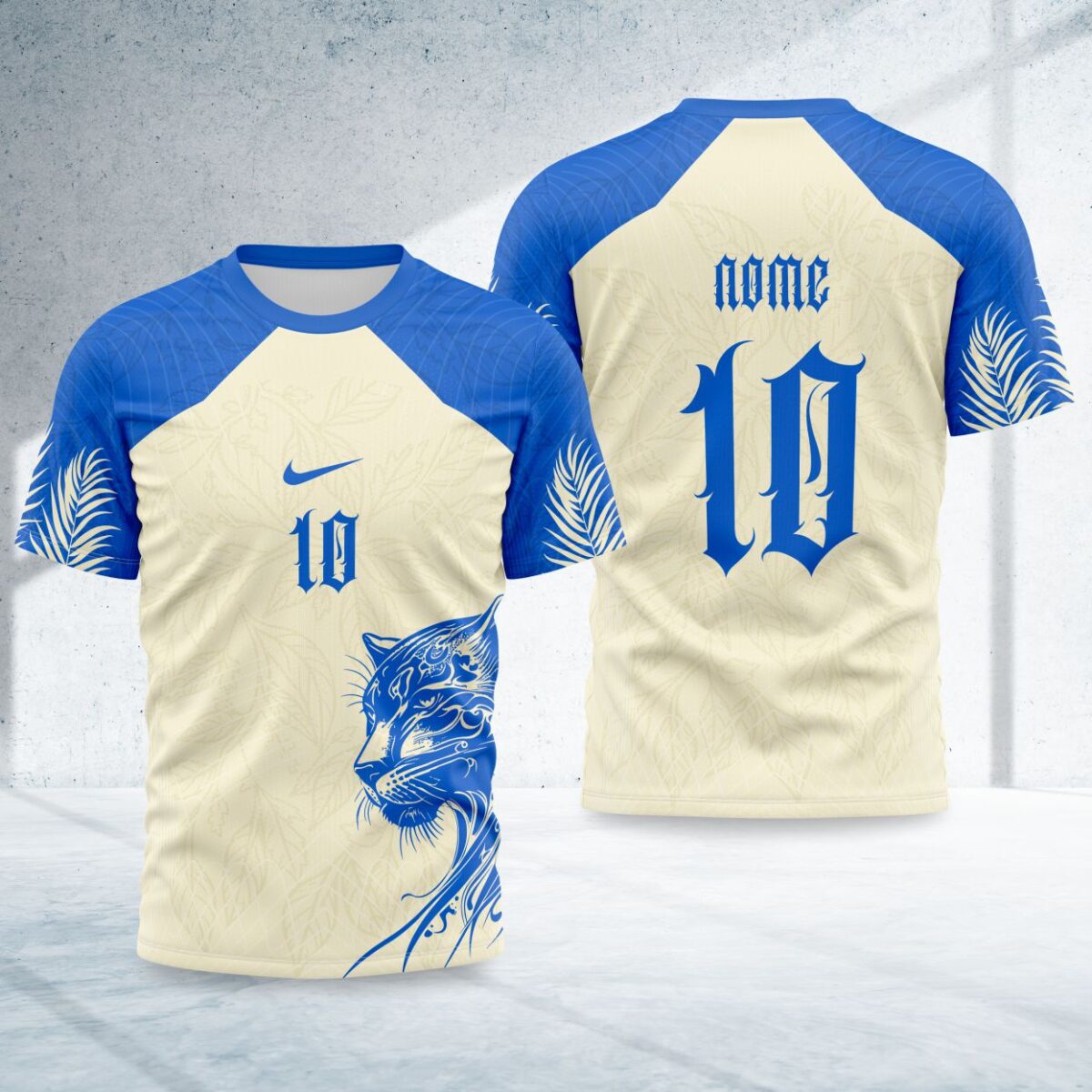 arte para camisa interclasse pantera azul modelo 26A049