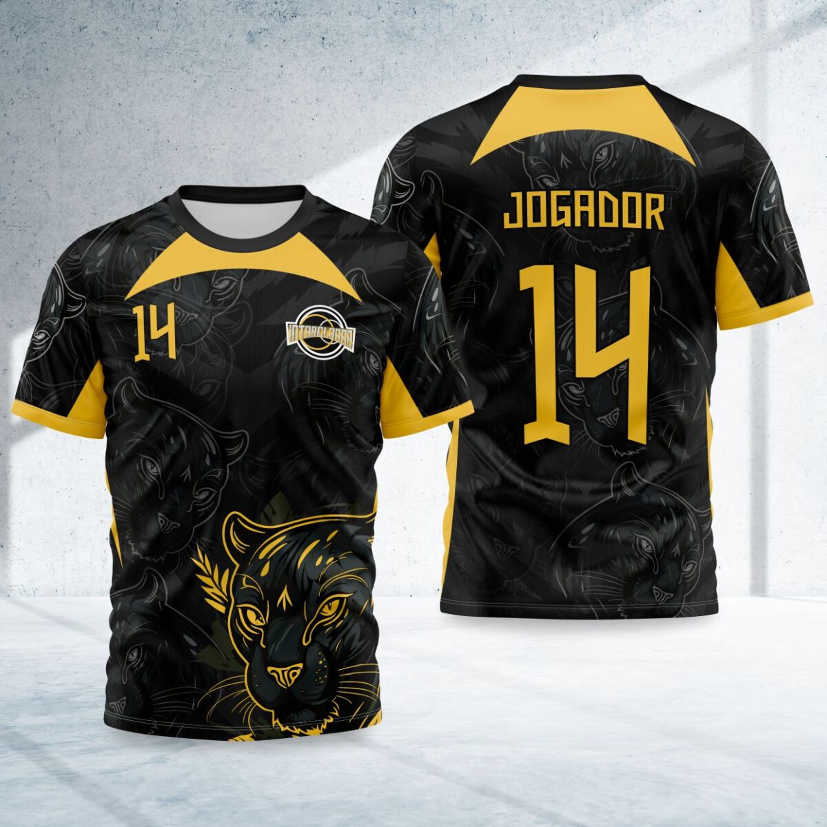 arte para camisa interclasse pantera modelo 26B039