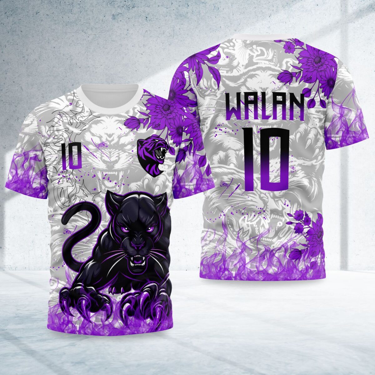 arte para camisa interclasse pantera modelo 26B110