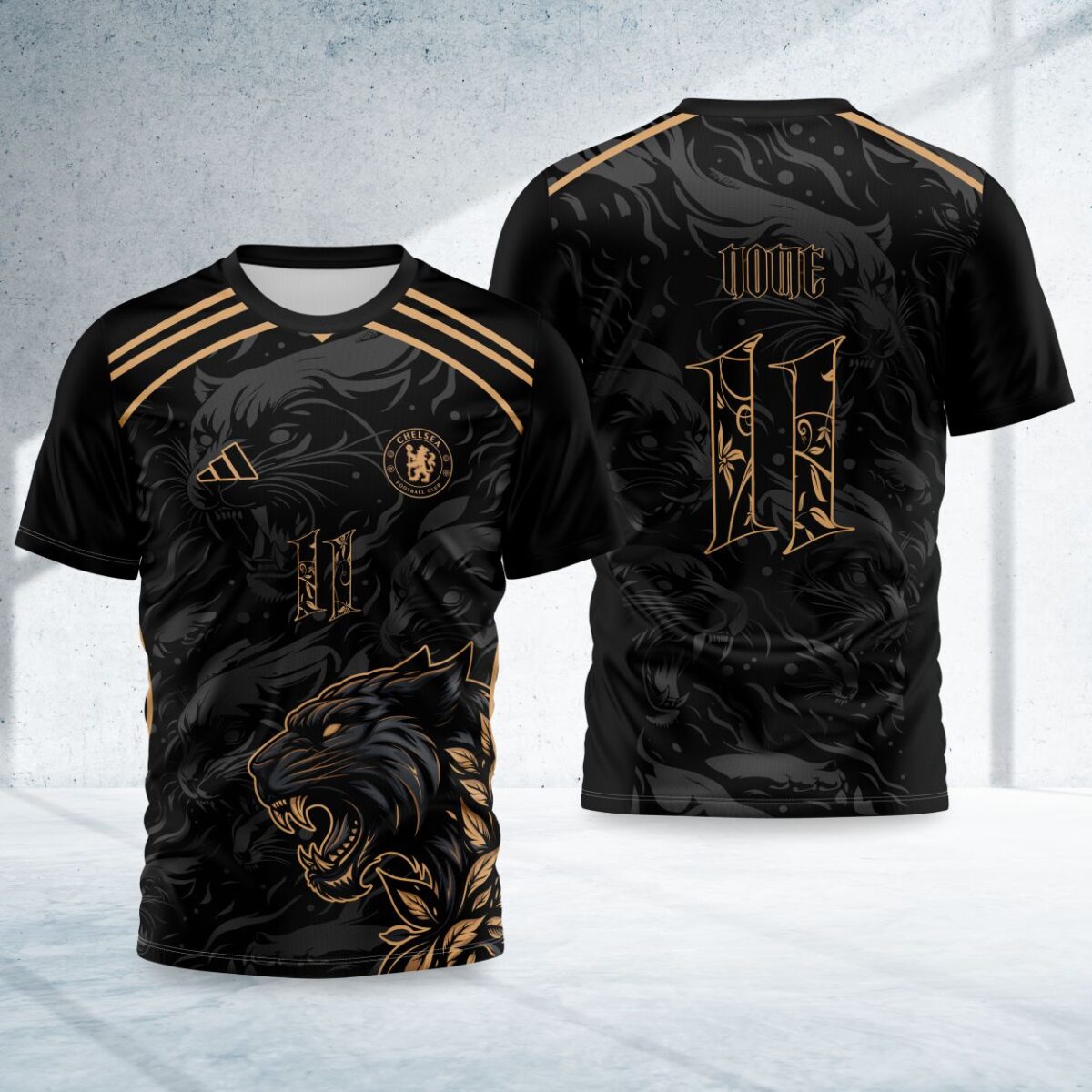 arte para camisa interclasse pantera negra modelo 26A048