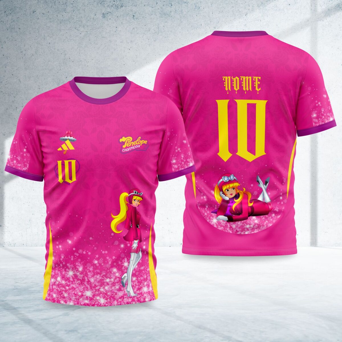 arte para camisa interclasse penelope charmosa modelo 26A101