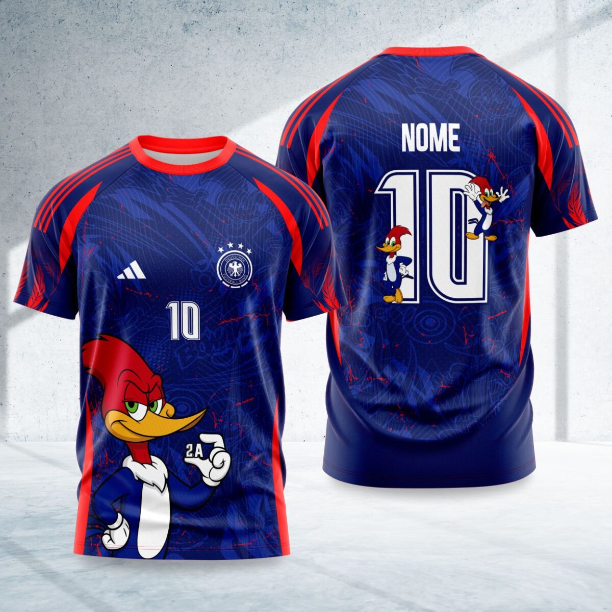 arte para camisa interclasse pica pau modelo 26A071