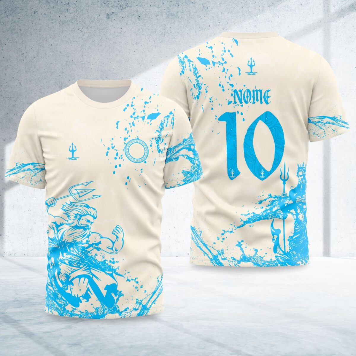 arte para camisa interclasse poseidon modelo 26A022