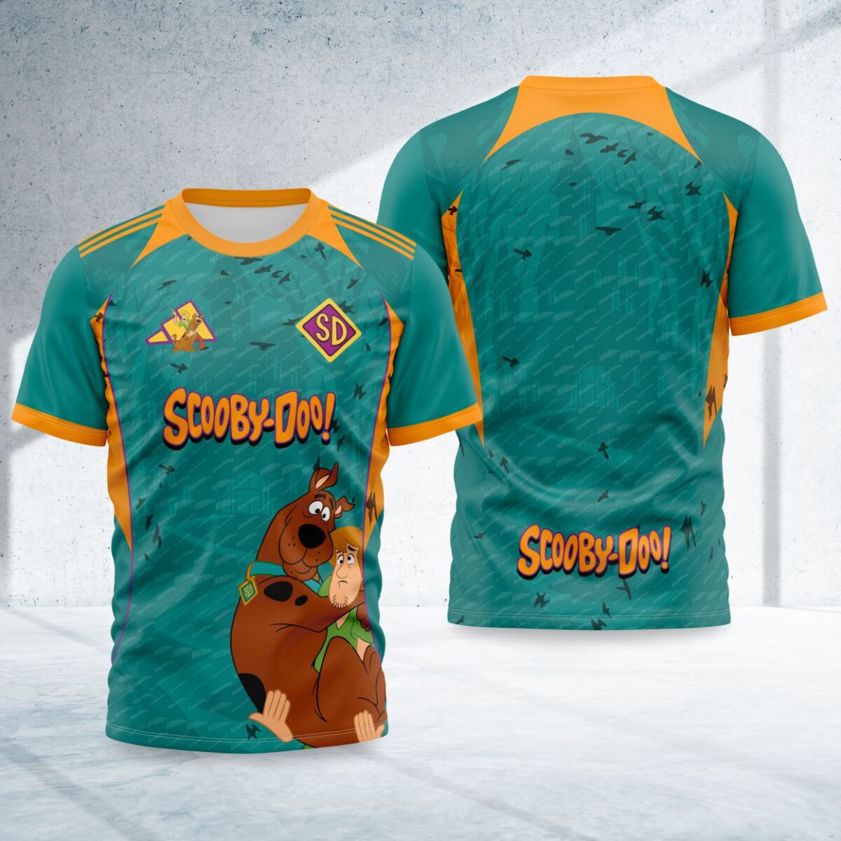 arte para camisa interclasse scooby doo modelo 26A097