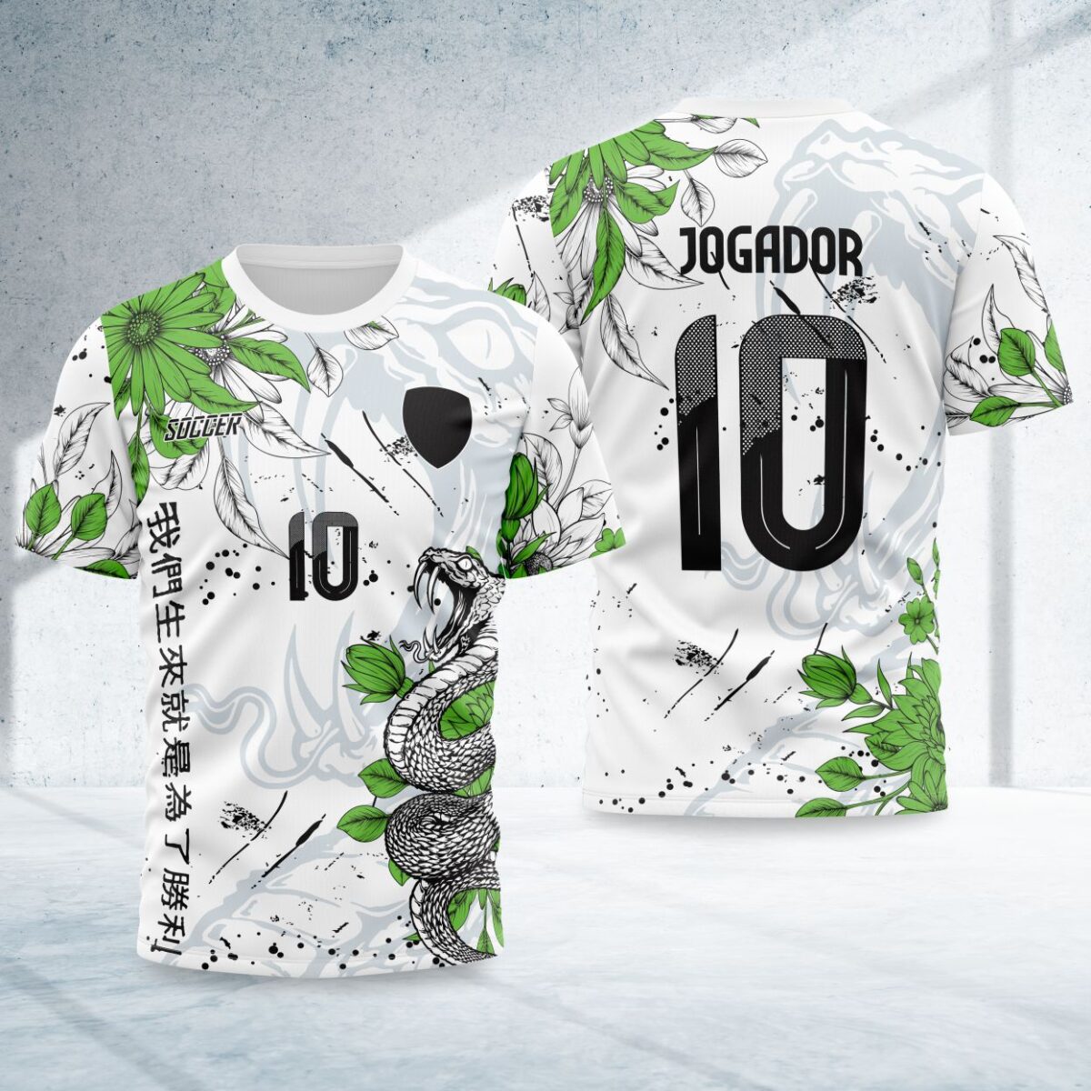 arte para camisa interclasse serpente modelo 26A023