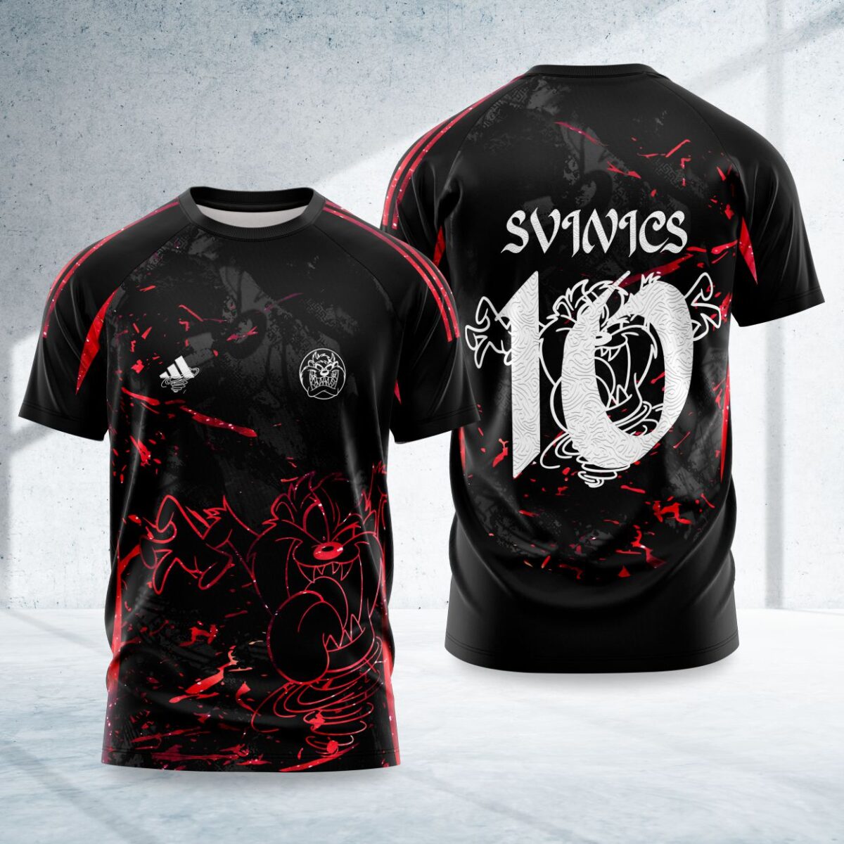 arte para camisa interclasse taz mania modelo 26A037