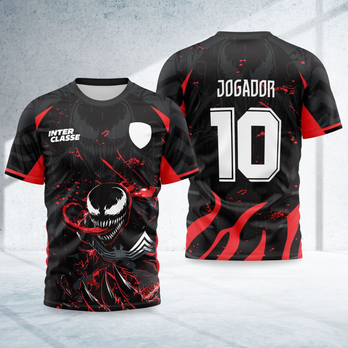 arte para camisa interclasse venom modelo 26B118
