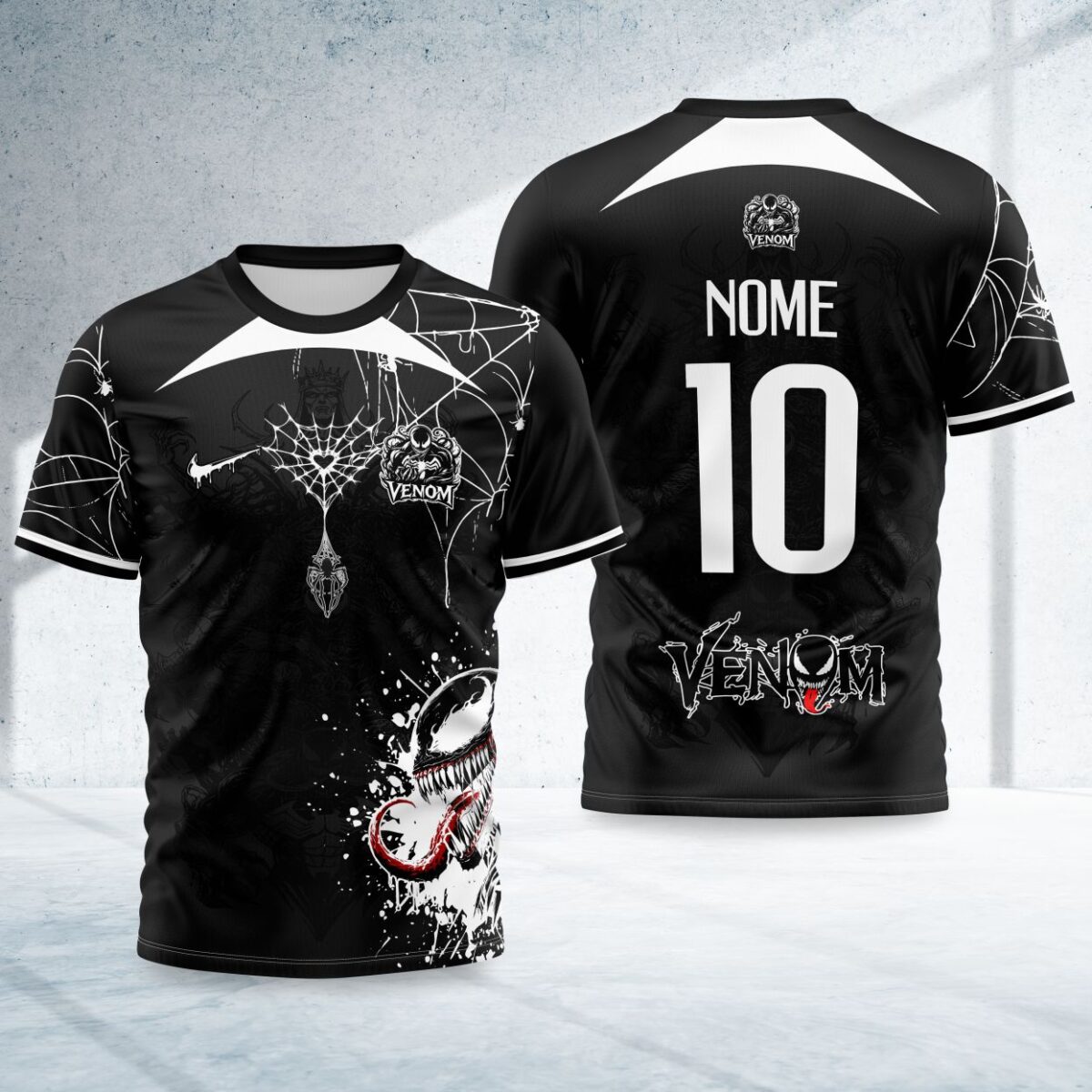 arte para camisa interclasse venon modelo 26A055