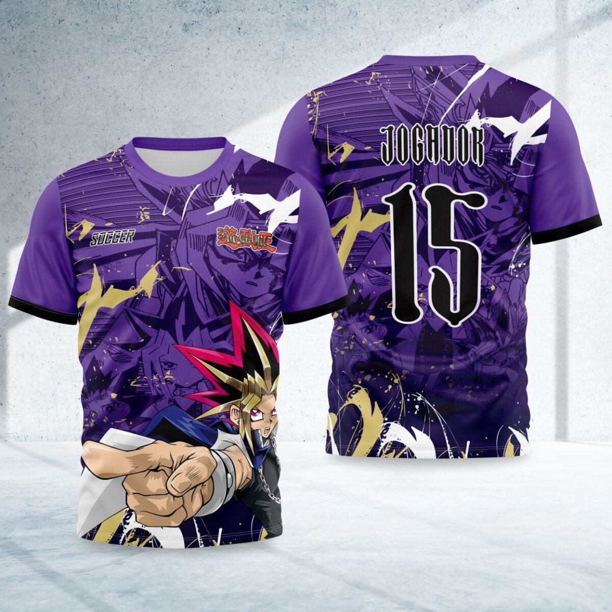 arte para camisa interclasse yugioh modelo 26A114