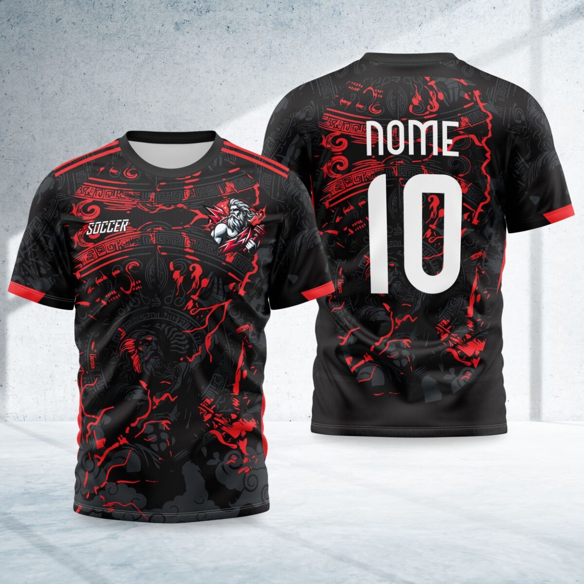 arte para camisa interclasse zeus modelo 26B120