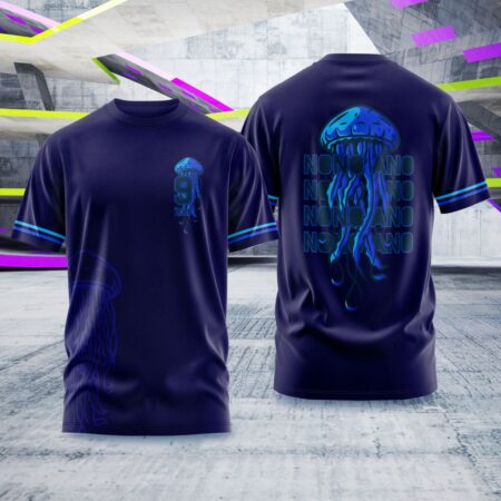 Arte para Camisa Nono Ano Água Viva - modelo-25A042