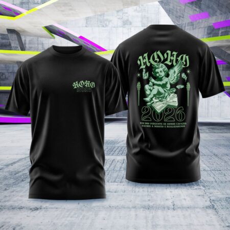Arte para Camisa Nono Ano Anjo - modelo-25A041