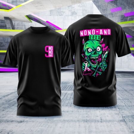 Arte para Camisa Nono Ano Caveira Química - modelo-25A093