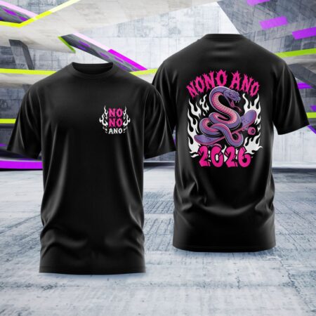 Arte para Camisa Nono Ano Cobra de Skate - modelo-25A029