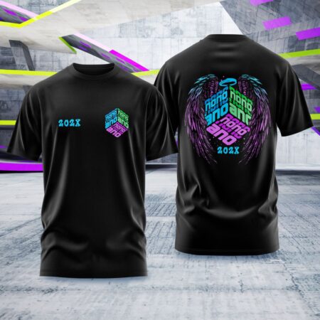 Arte para Camisa Nono Ano Cubo com Asas - modelo-25A038