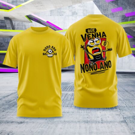 Arte para Camisa Nono Ano Minion - modelo-25A045