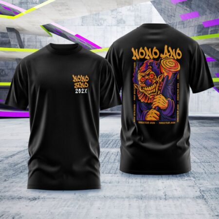Arte para Camisa Nono Ano Palhaço Maluco - modelo-25A088