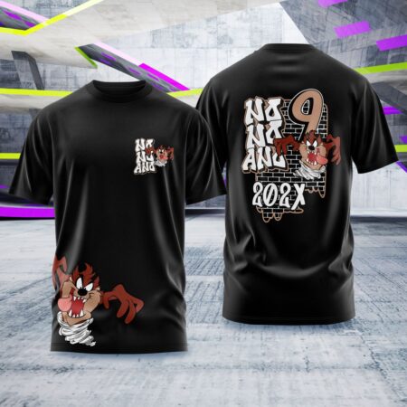 Arte para Camisa Nono Ano Taz Mania - modelo-25A087