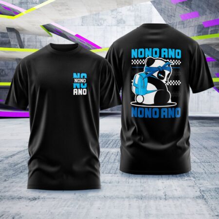 Arte para Camisa Nono Ano Urso Panda - modelo-25A033