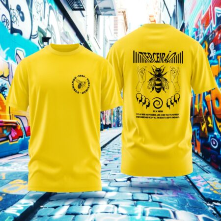 Arte para Camisa Terceirão Abelha - modelo-25A017