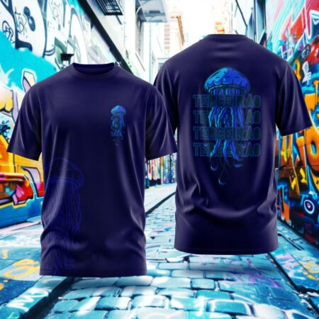 Arte para Camisa Terceirão Água Viva - modelo-25A042