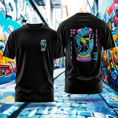 Arte para Camisa Terceirão Ampulheta - modelo-25A041