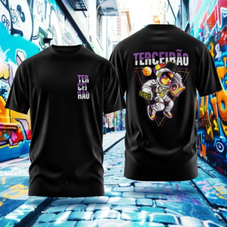 Arte para Camisa Terceirão Astronauta - modelo-25A082
