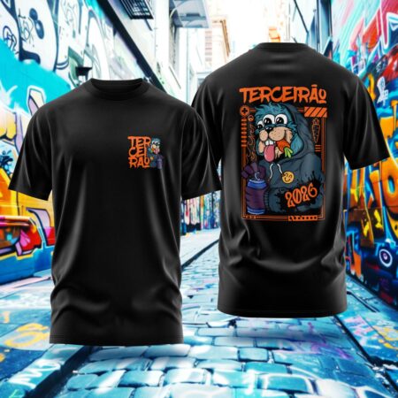 Arte para Camisa Terceirão Castor - modelo-25A095
