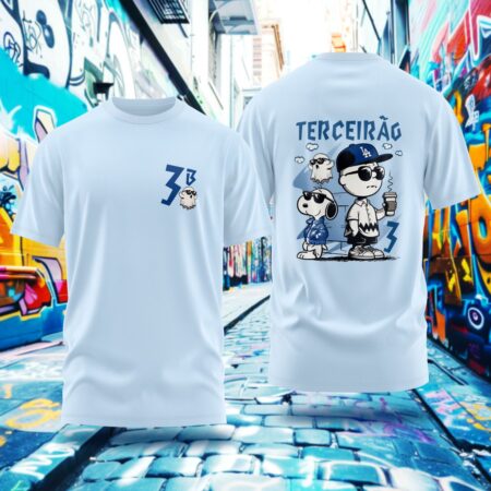Arte para Camisa Terceirão Charlie Brown e Soopy - modelo-25A048
