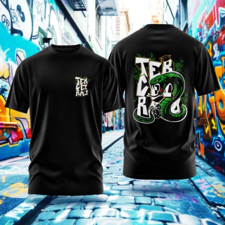 Arte para Camisa Terceirão Cobra - modelo-25A030