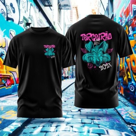 Arte para Camisa Terceirão Coyote - modelo-25A063