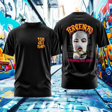Arte para Camisa Terceirão Gangsta - modelo-25A098