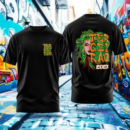 Arte para Camisa Terceirão Medusa - modelo-25A014