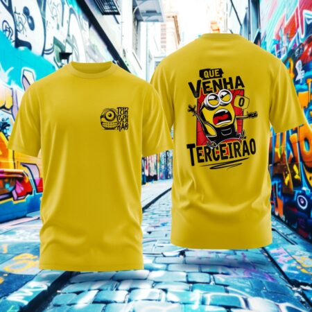 Arte para Camisa Terceirão Minion - modelo-25A045