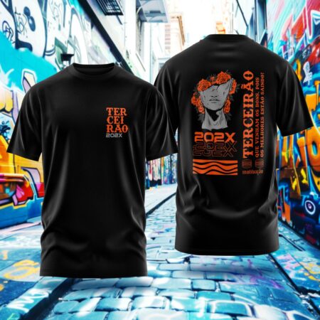 Arte para Camisa Terceirão - modelo-25A073