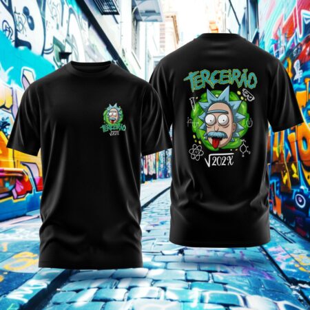 Arte para Camisa Terceirão Rick and Morty - modelo-25A071