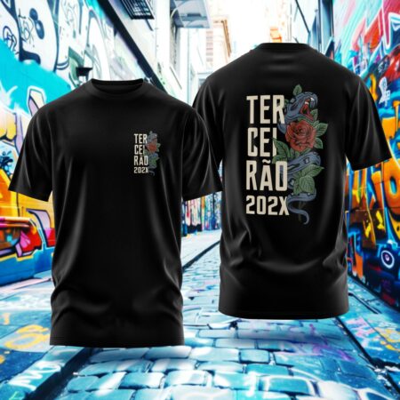 Arte para Camisa Terceirão Serpente - modelo-25A086
