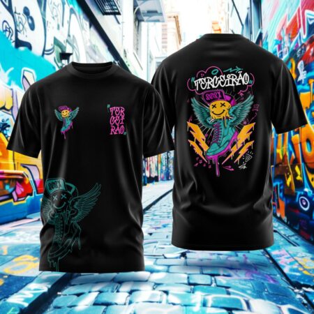Arte para Camisa Terceirão Smile Tênis - modelo-25A061