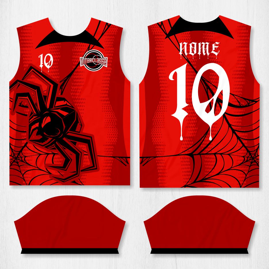Arte para Camisa Interclasse Aranha – modelo-26B049