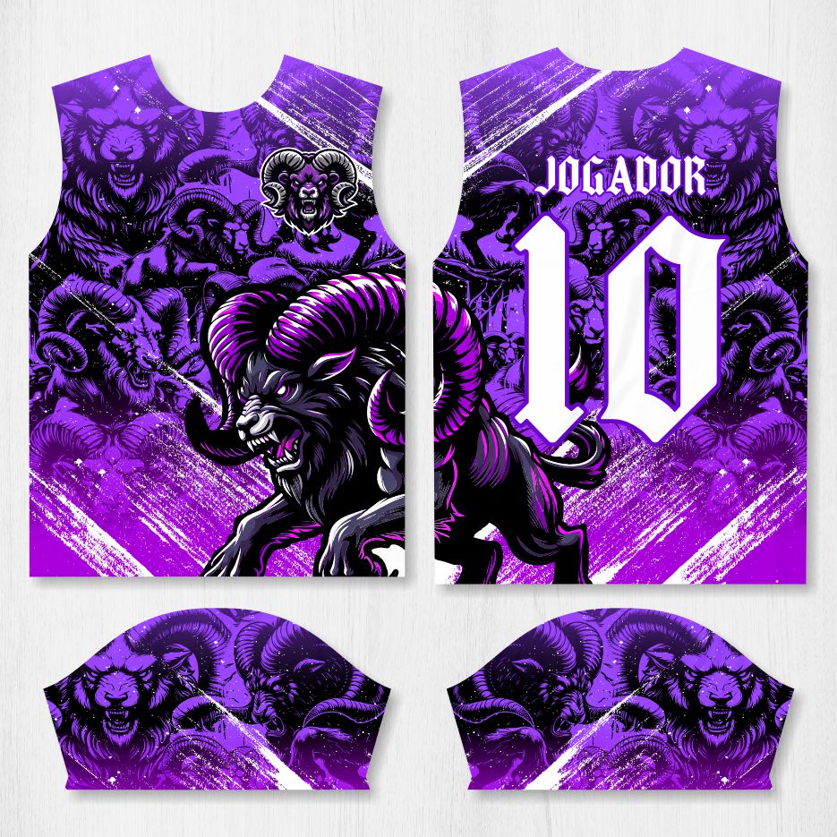 Arte para Camisa Interclasse Carneiro – modelo-26B028