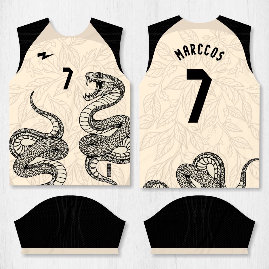 Arte para Camisa Interclasse Cobras – modelo-26B077