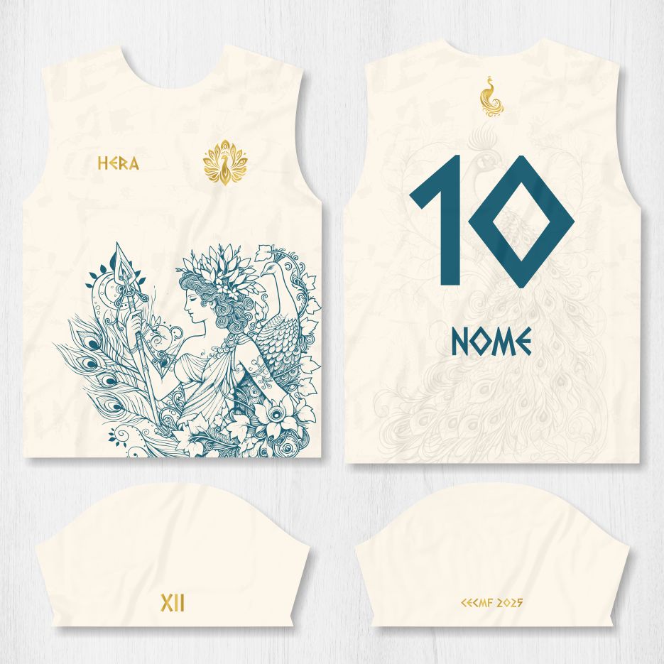 Arte para Camisa Interclasse Deusa Hera - modelo-26A061