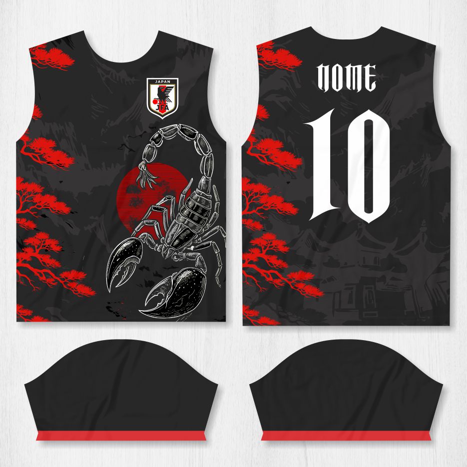 Arte para Camisa Interclasse Escorpião – modelo-26B043