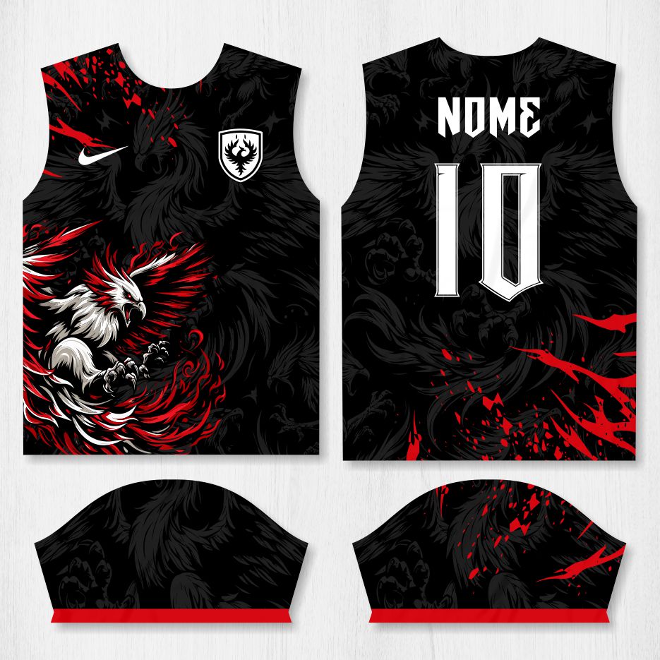 Arte para Camisa Interclasse Fênix – modelo-26B092