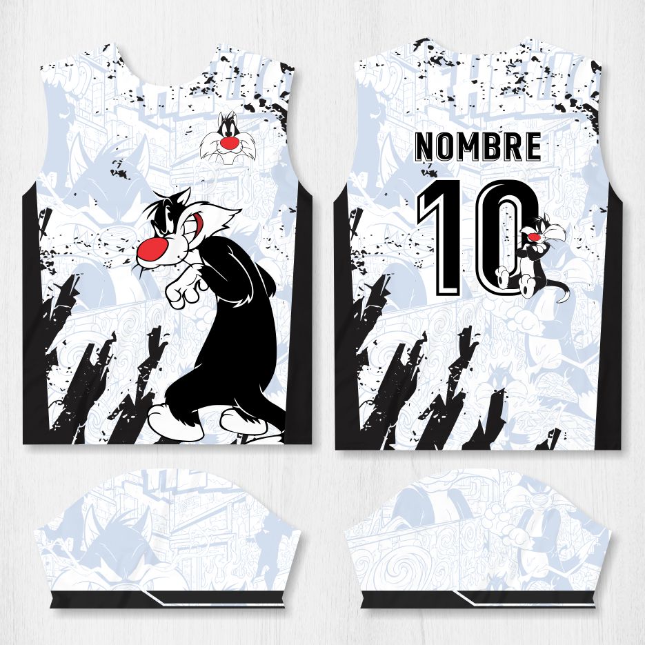 Arte para Camisa Interclasse Frajola - modelo-26A074