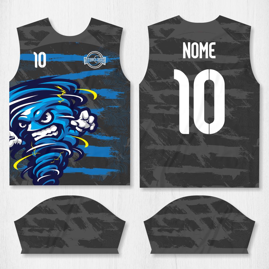 Arte para Camisa Interclasse Furação – modelo-26B057